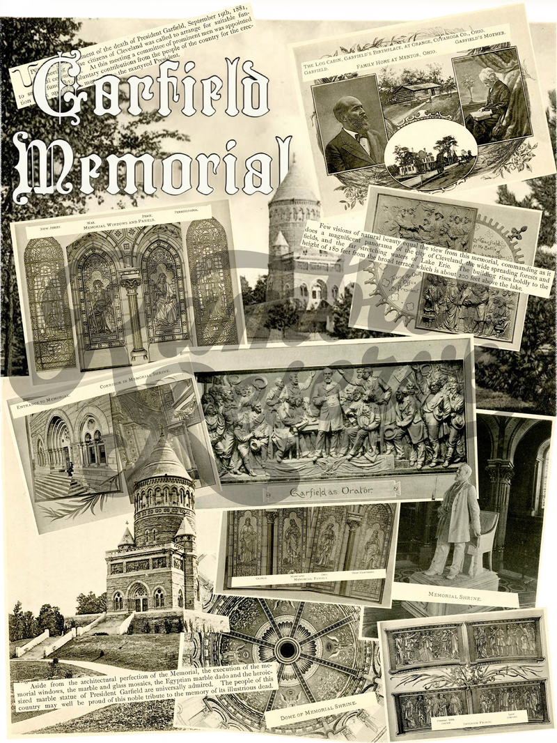 The James A. Garfield Memorial in Cleveland — featured illustration