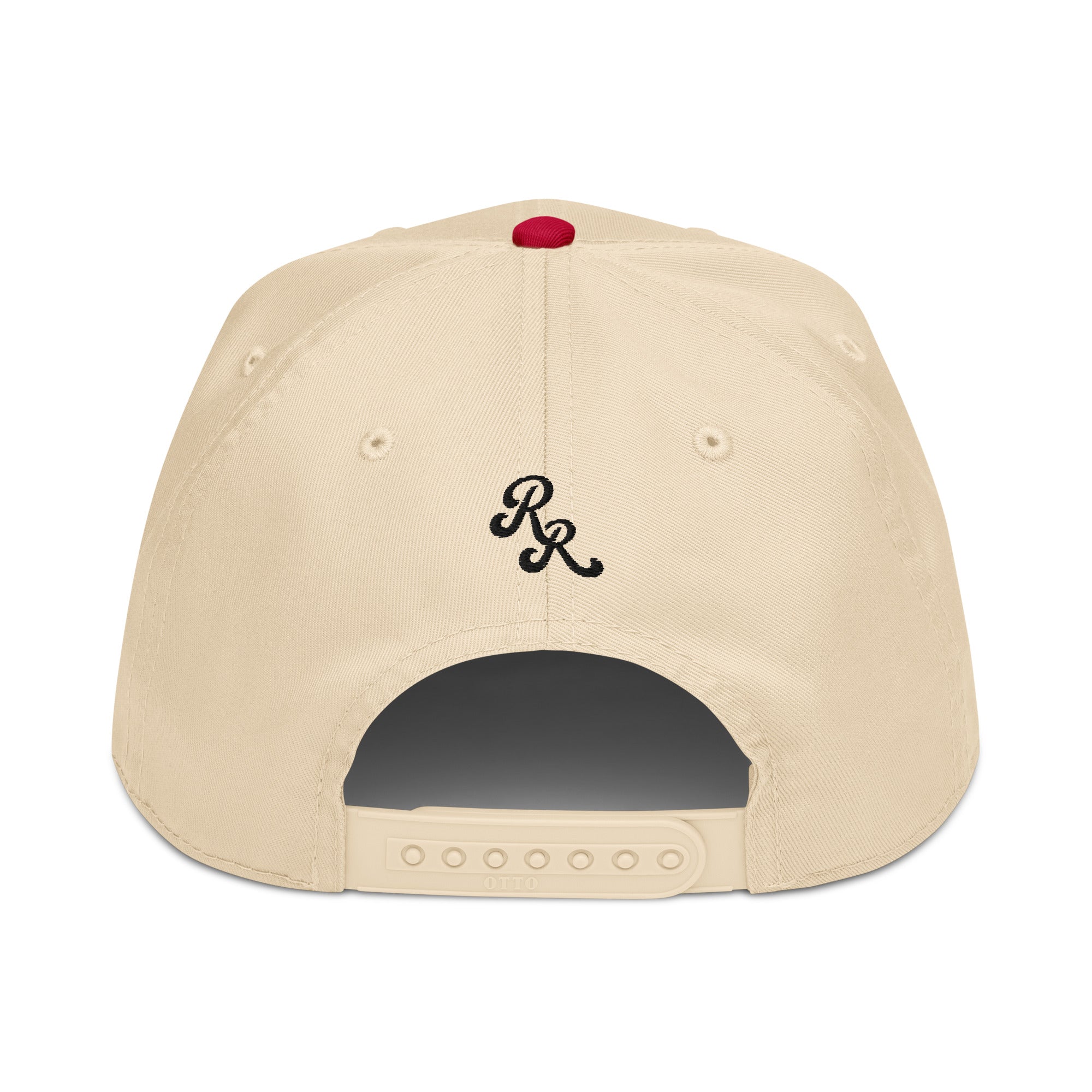 Red/Natural-Black Embroidery