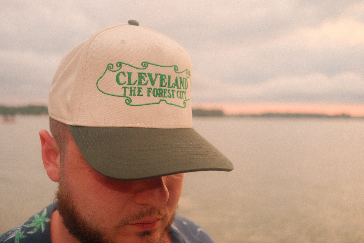Cleveland The Forest City Cap — Embroidered 5-Panel Baseball Cap