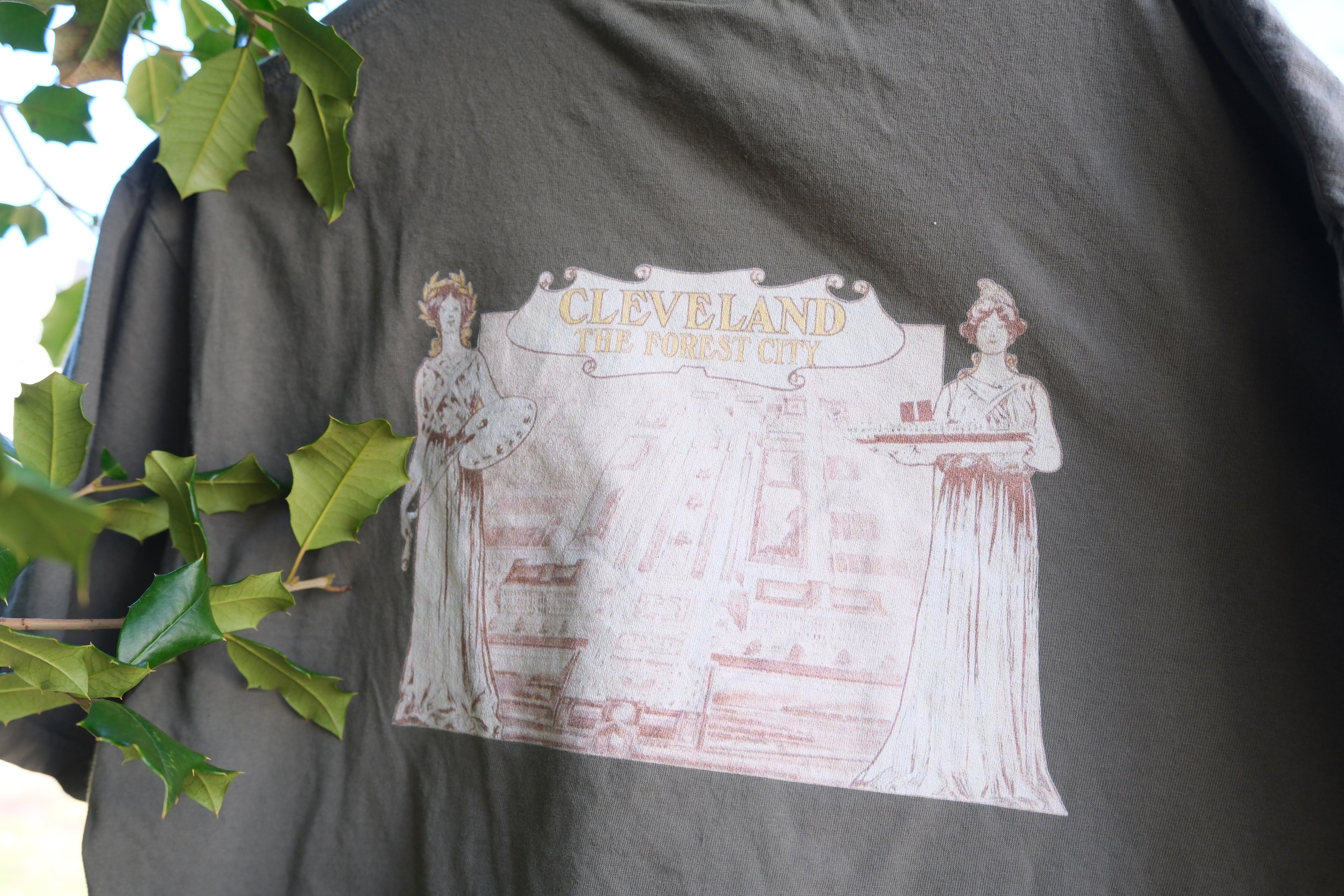 Cleveland The Forest City Heavyweight T-Shirt