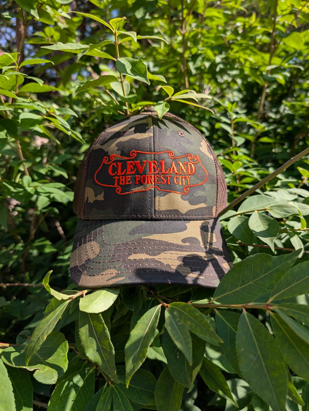Forest City Camouflage Trucker Cap