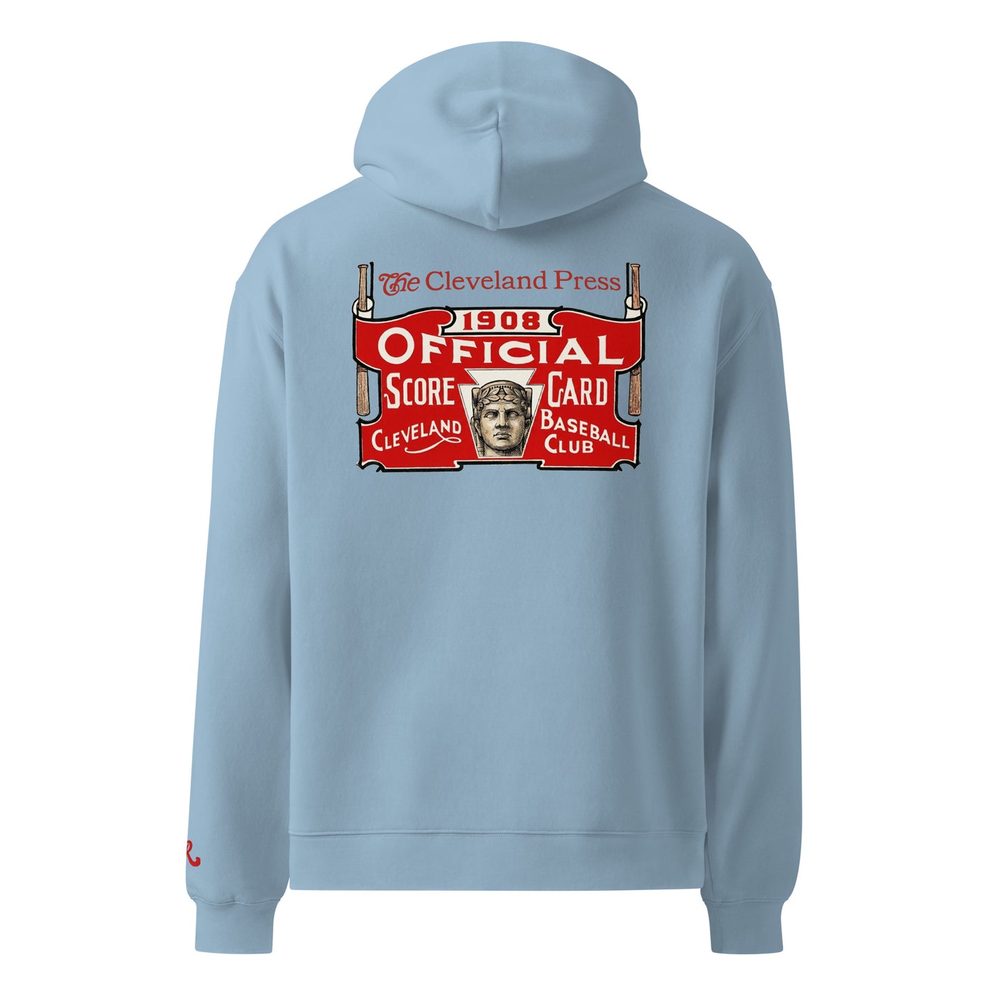 1908 Cleveland Baseball Club Oversized Hoodie