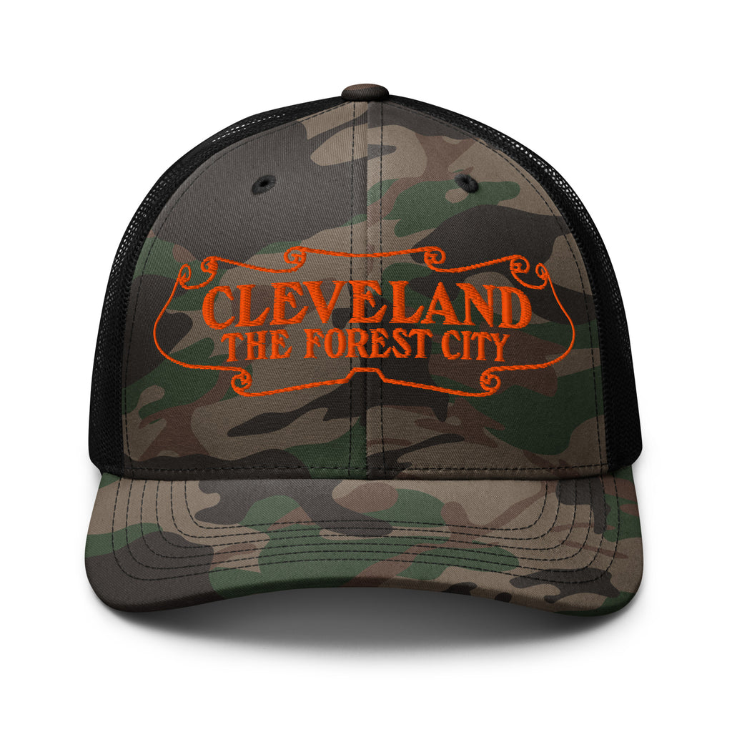 Black Camo/Orange