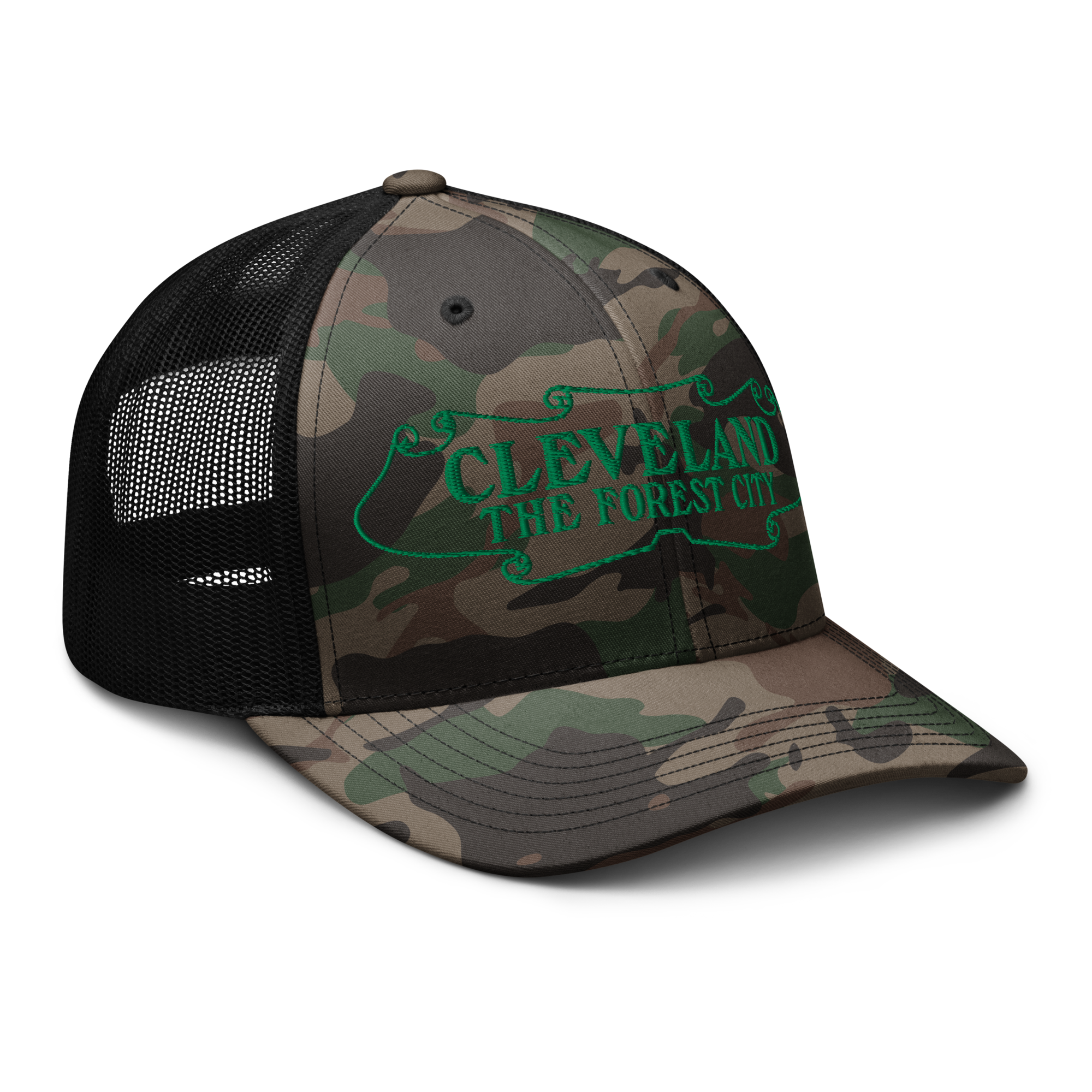 Black Camo/Green