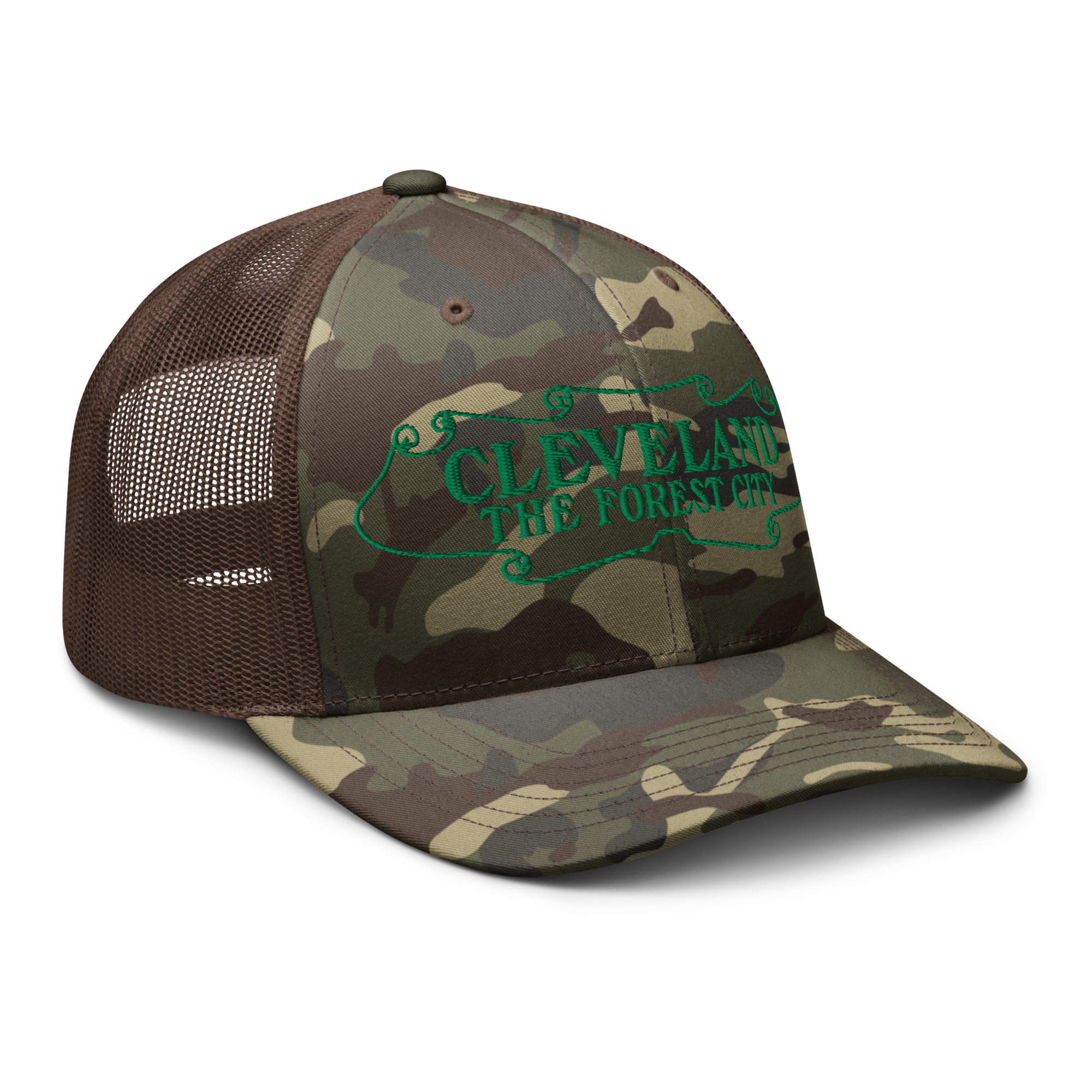 Brown Camo/Green