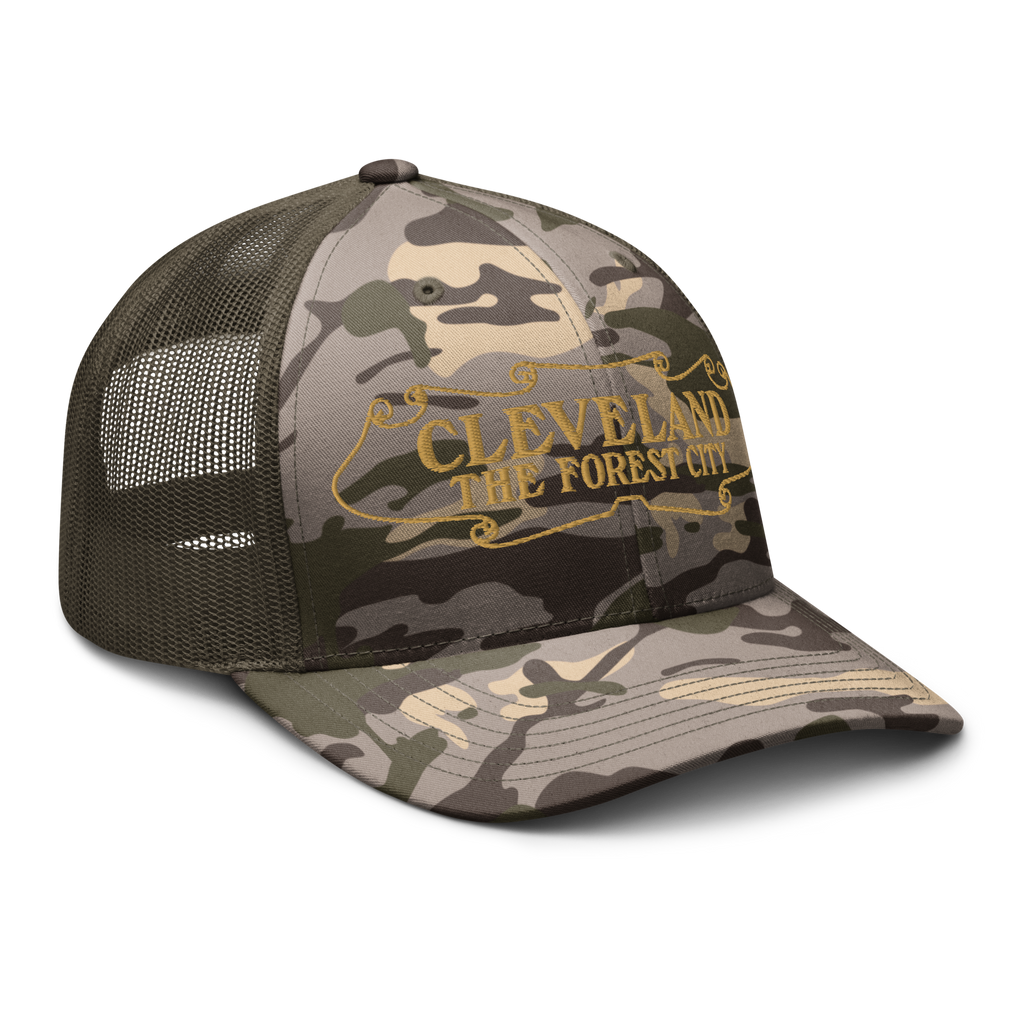 Olive Camo/Old Gold Side