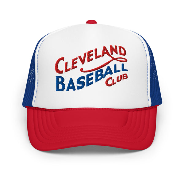 1908 Cleveland Baseball Club USA trucker cap, front view