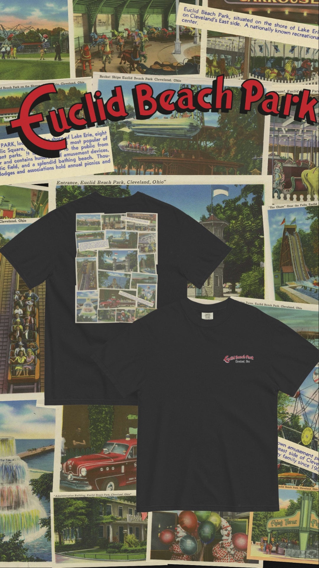 Highlight reel of Euclid Beach Park T-Shirt Design