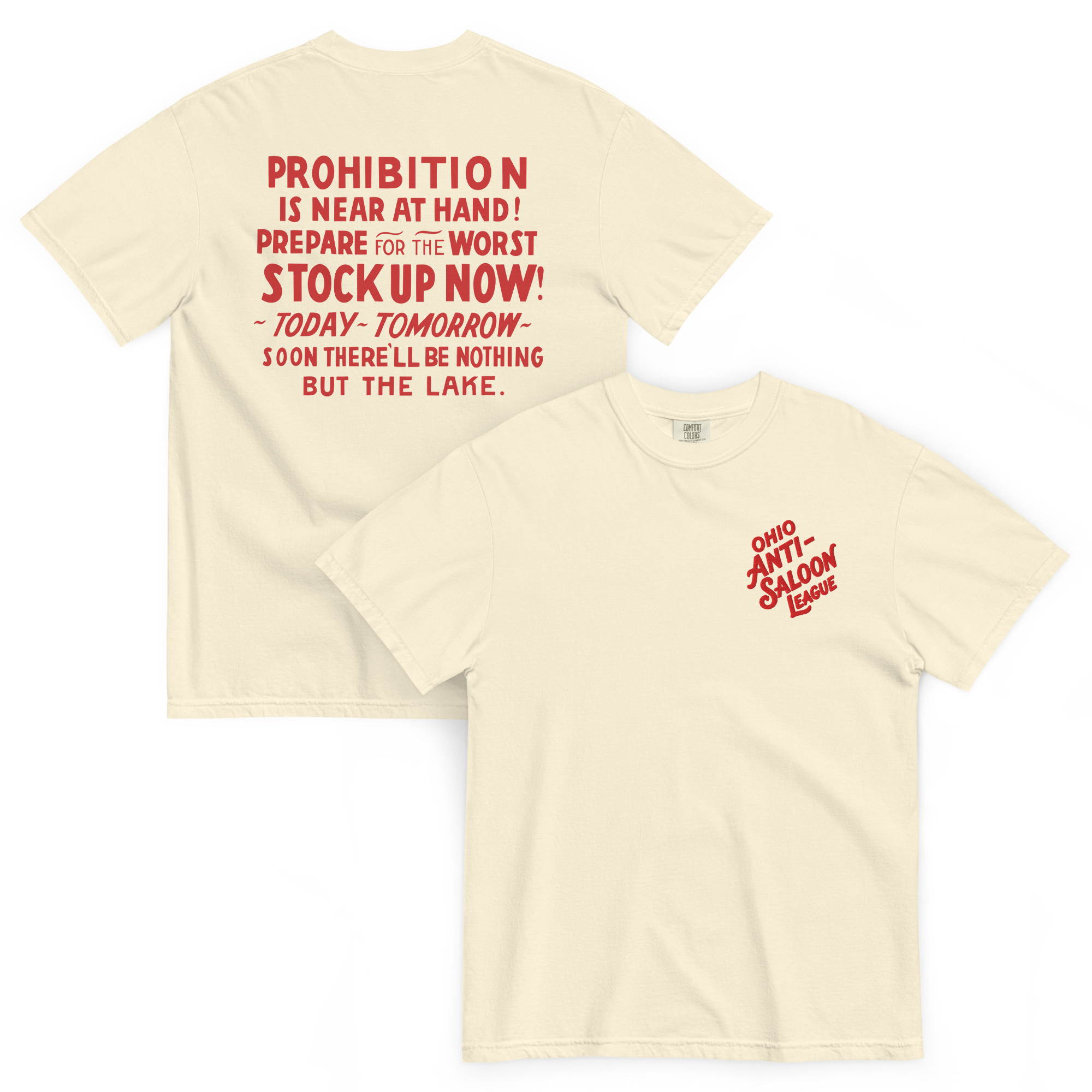 Ohio Anti-Saloon League Heavyweight T-Shirt