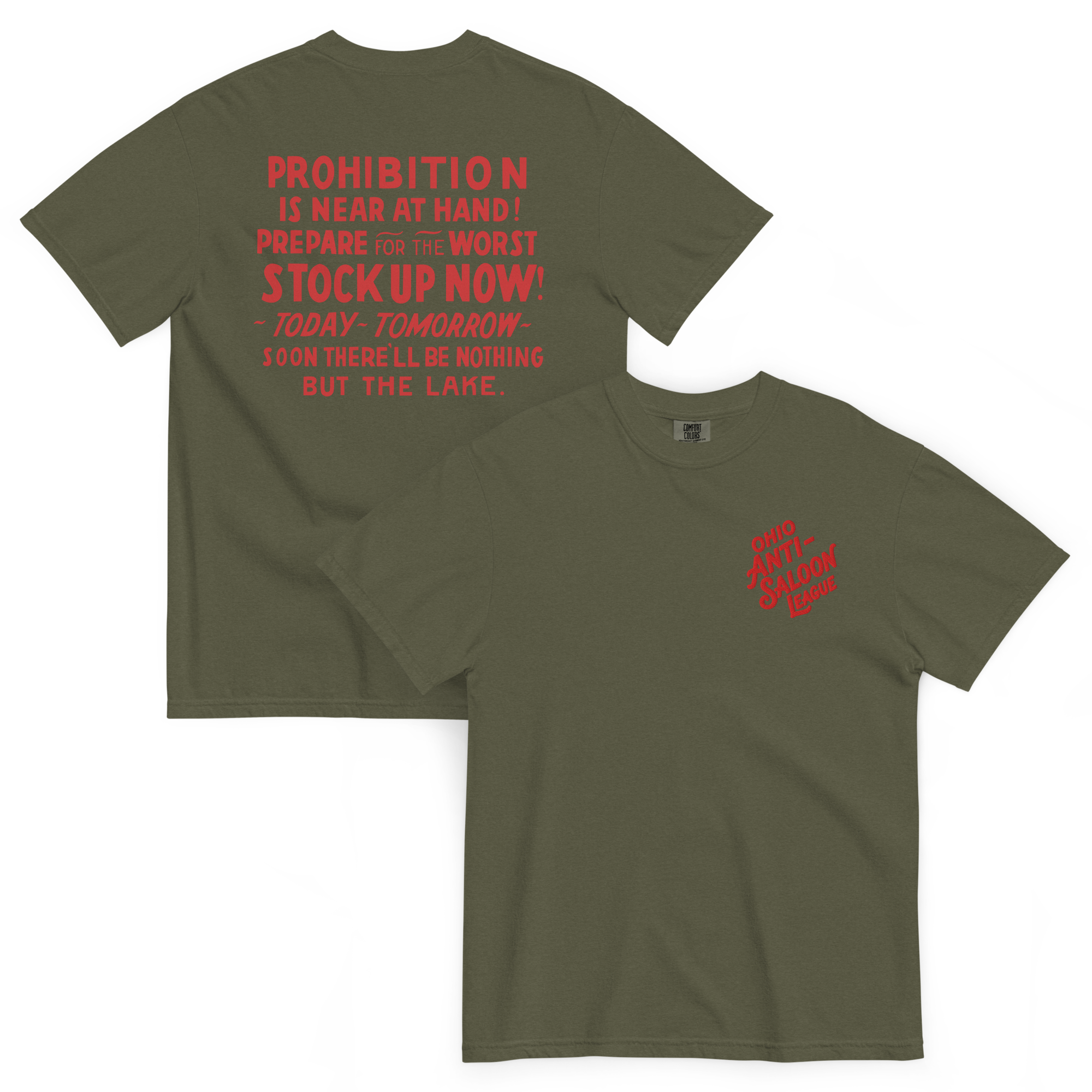 Ohio Anti-Saloon League Heavyweight T-Shirt