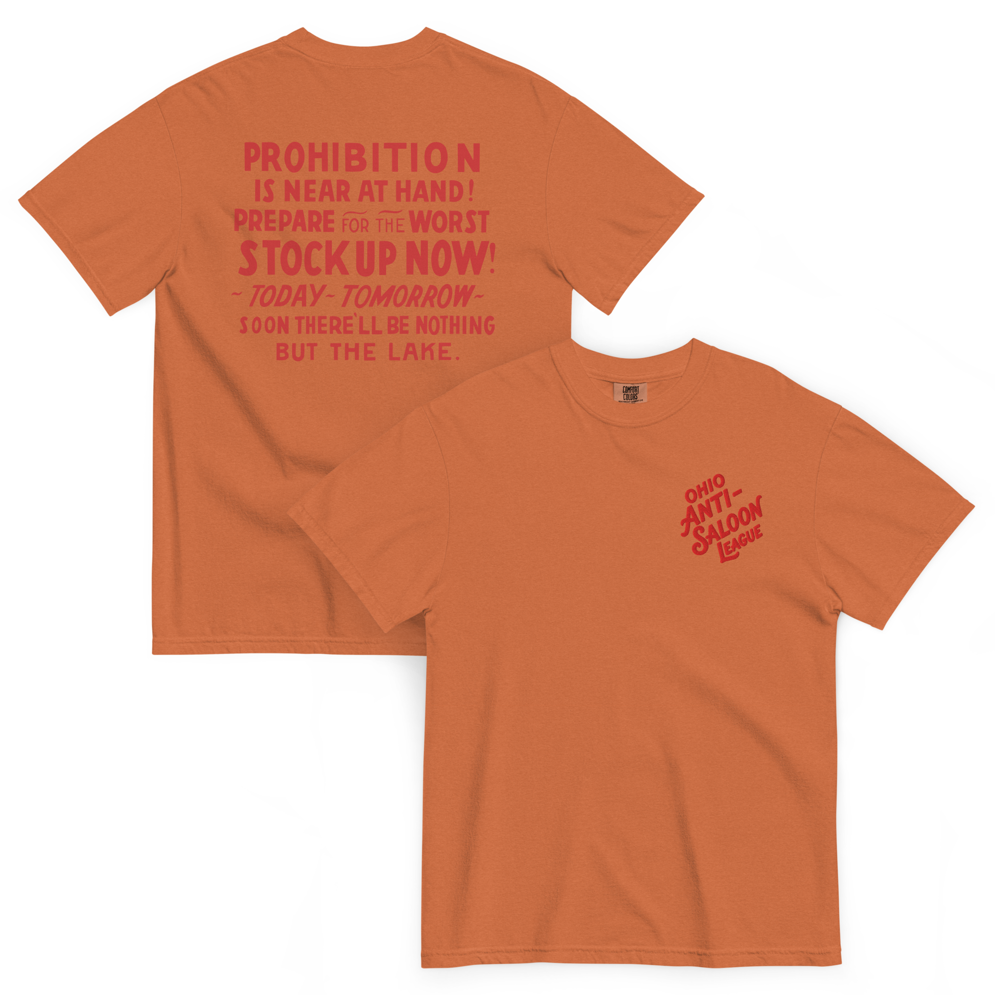 Ohio Anti-Saloon League Heavyweight T-Shirt