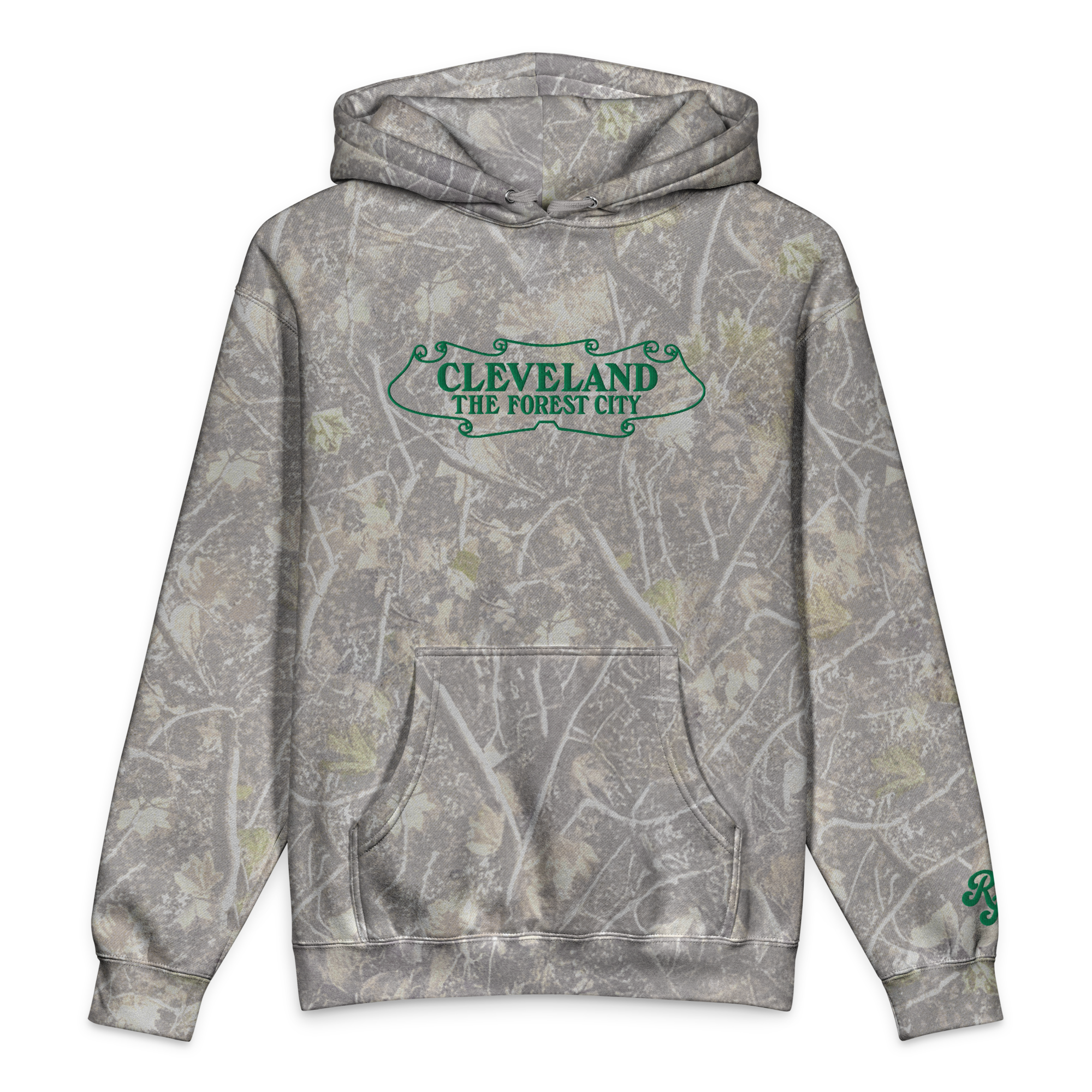 Forest City Camouflage Unisex Heavyweight Hooded Sweatshirt