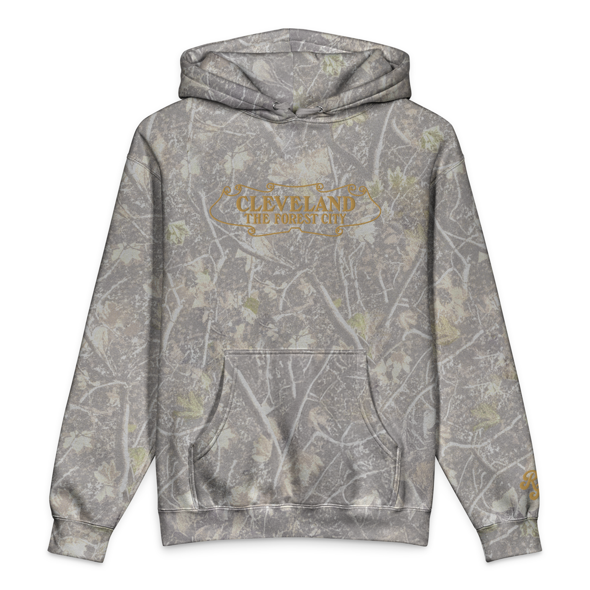 Forest City Camouflage Unisex Heavyweight Hooded Sweatshirt