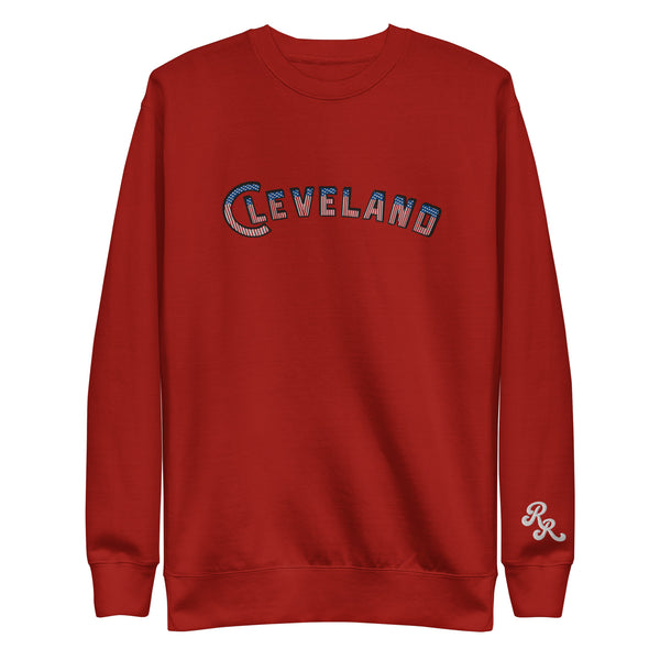 Cardinal USA Cleveland premium sweatshirt, front view
